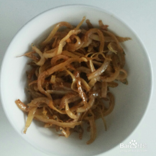 吃货美食-炒小鱼干！