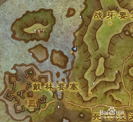 WOW8.0部落各个声望军需官位置
