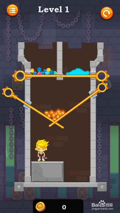 Adventures Of Knight的Level 1如何过关?