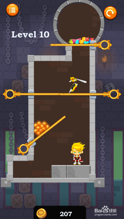 Adventures Of Knight的Level 10怎样通关？