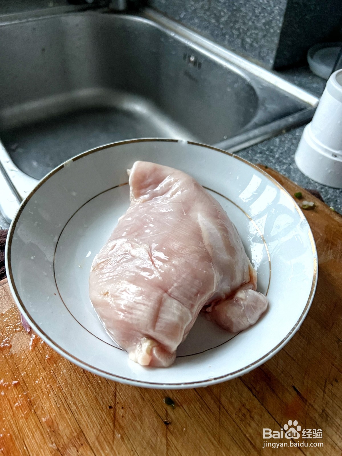 嫩烤鸡胸肉的做法
