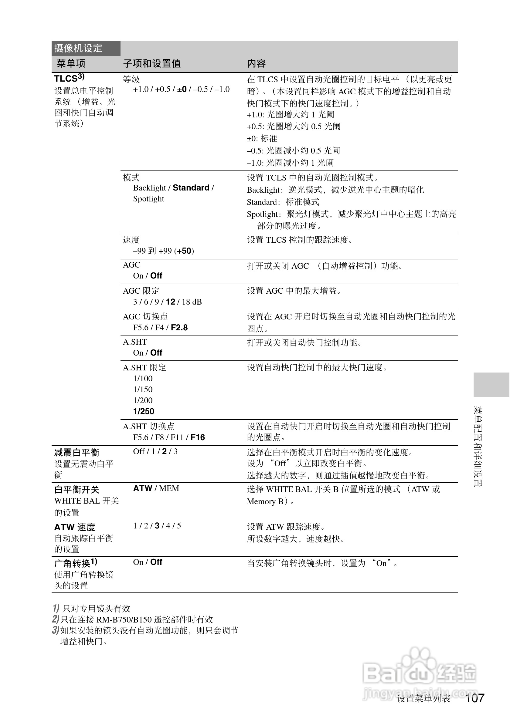 索尼PMW-EX3数码摄像机使用说明书:[11]