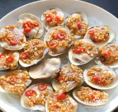 蒜香花甲的做法