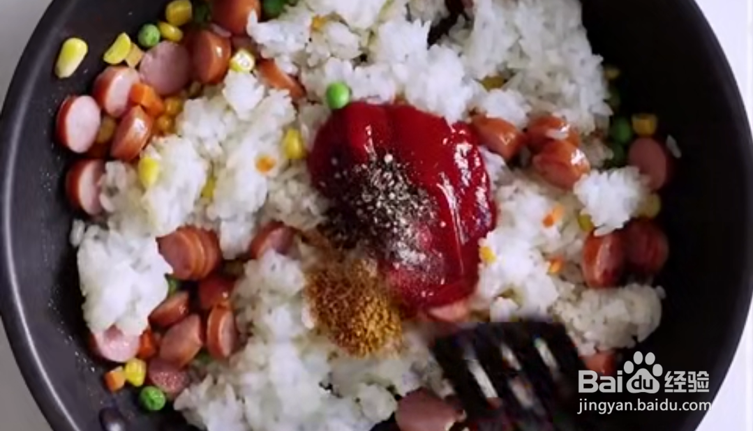 怎么做芝士煎蛋球?