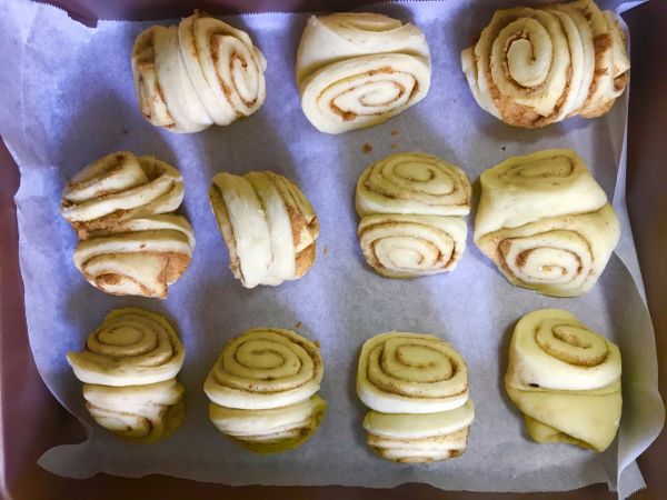 #换着花样吃早餐#肉桂卷,温暖人心的食物