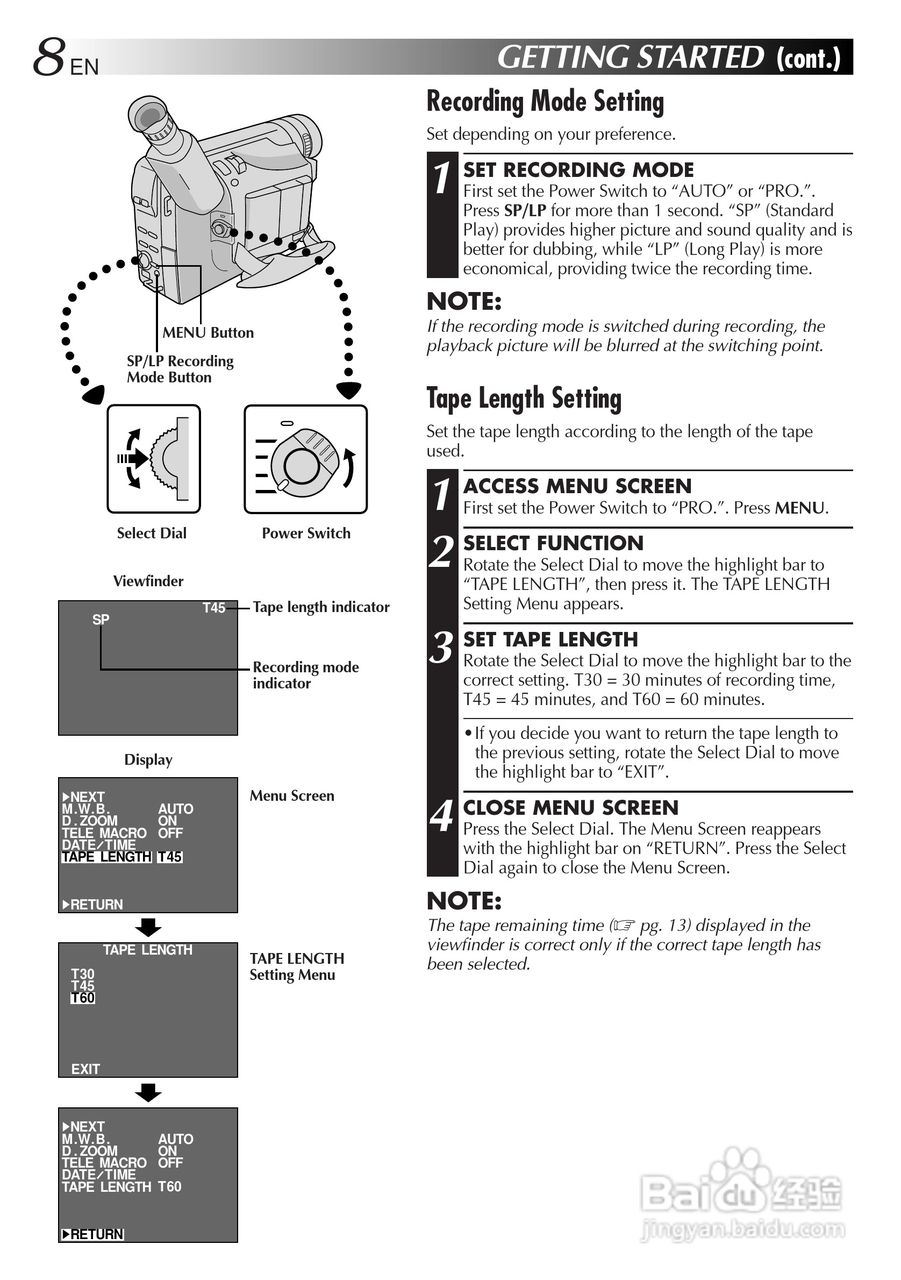 胜利JVC GR-FX505数码摄像机使用说明书:[1]