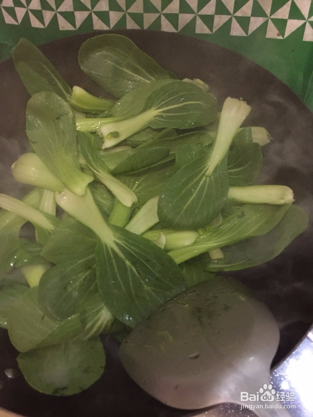 蒜炒青菜的做法