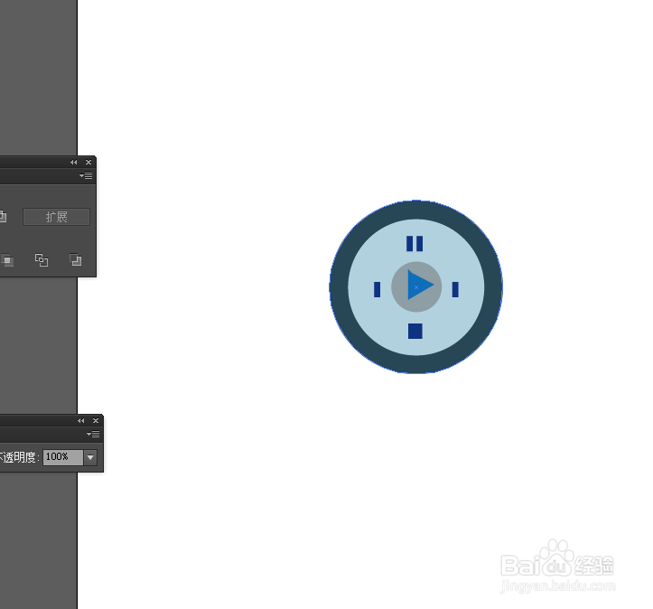Ai简单绘制遥控器的按钮