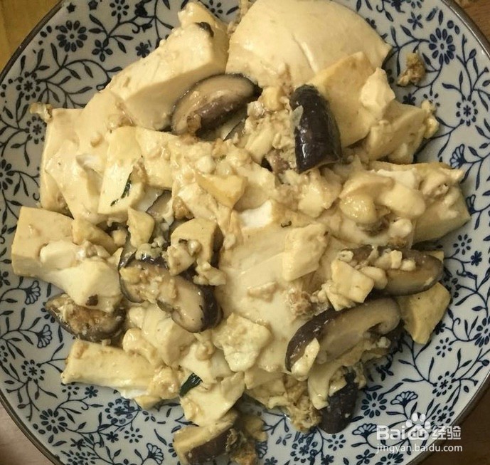 香菇焖豆腐怎么做