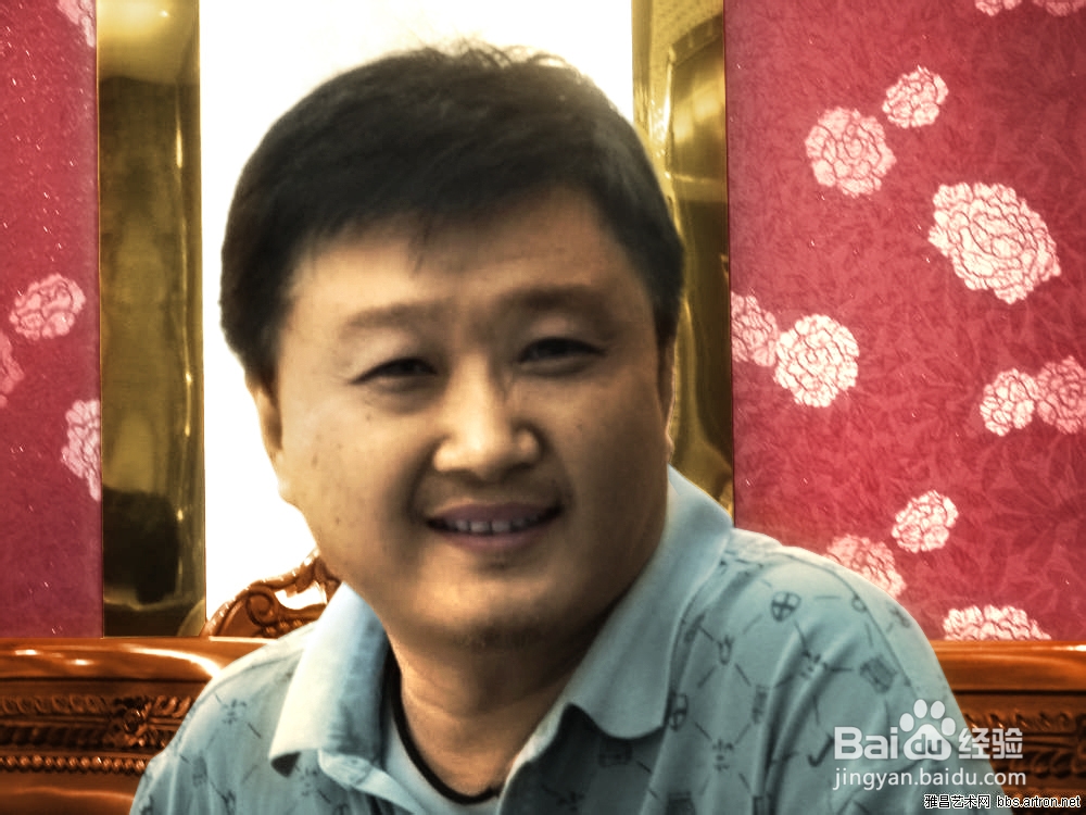 用PhotoShop怎么给黑白照片上色教程