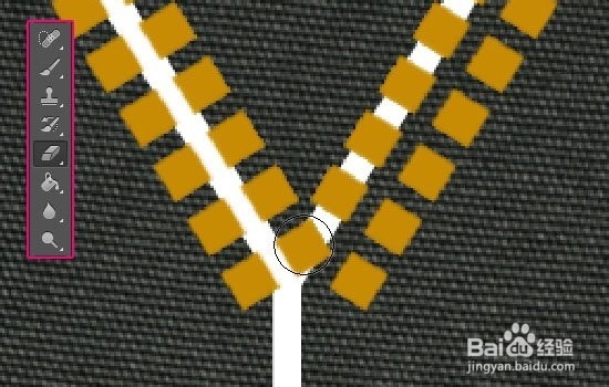 Photoshop制作金属镶钉效果的黄金艺术字