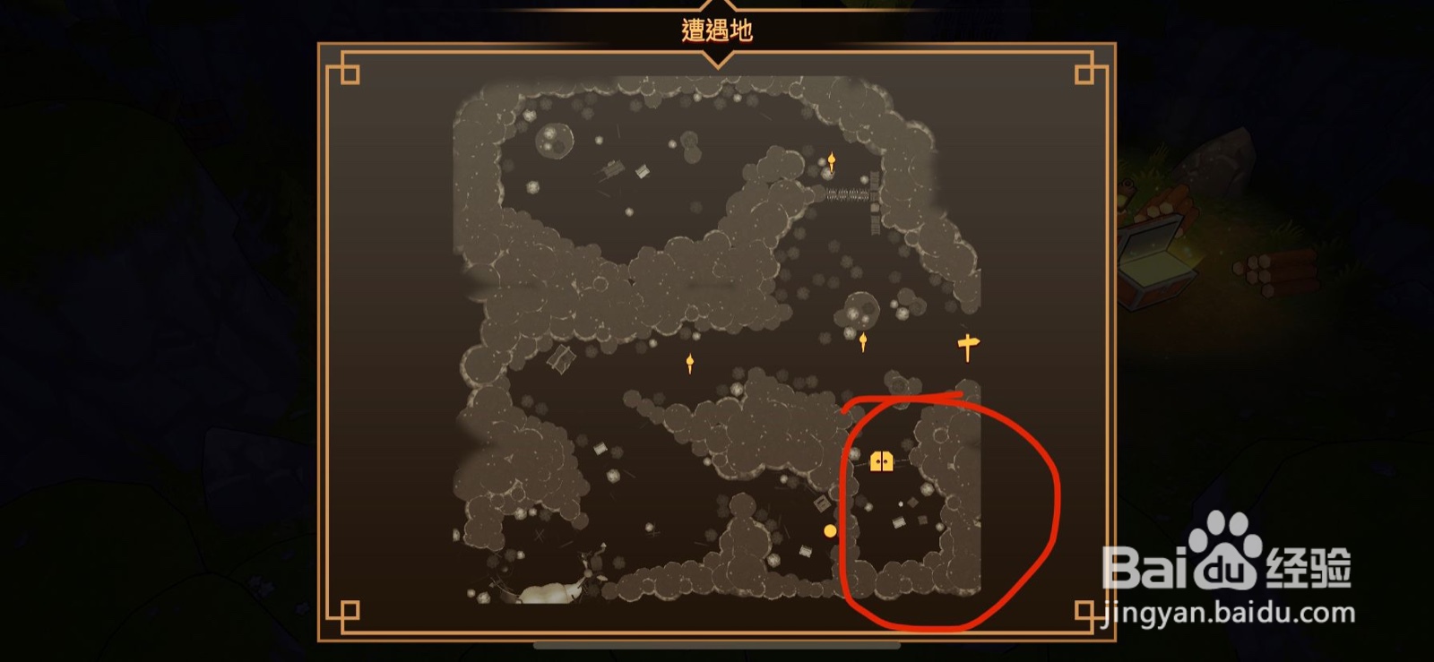 quest hunter遭遇地的三处秘宝在哪