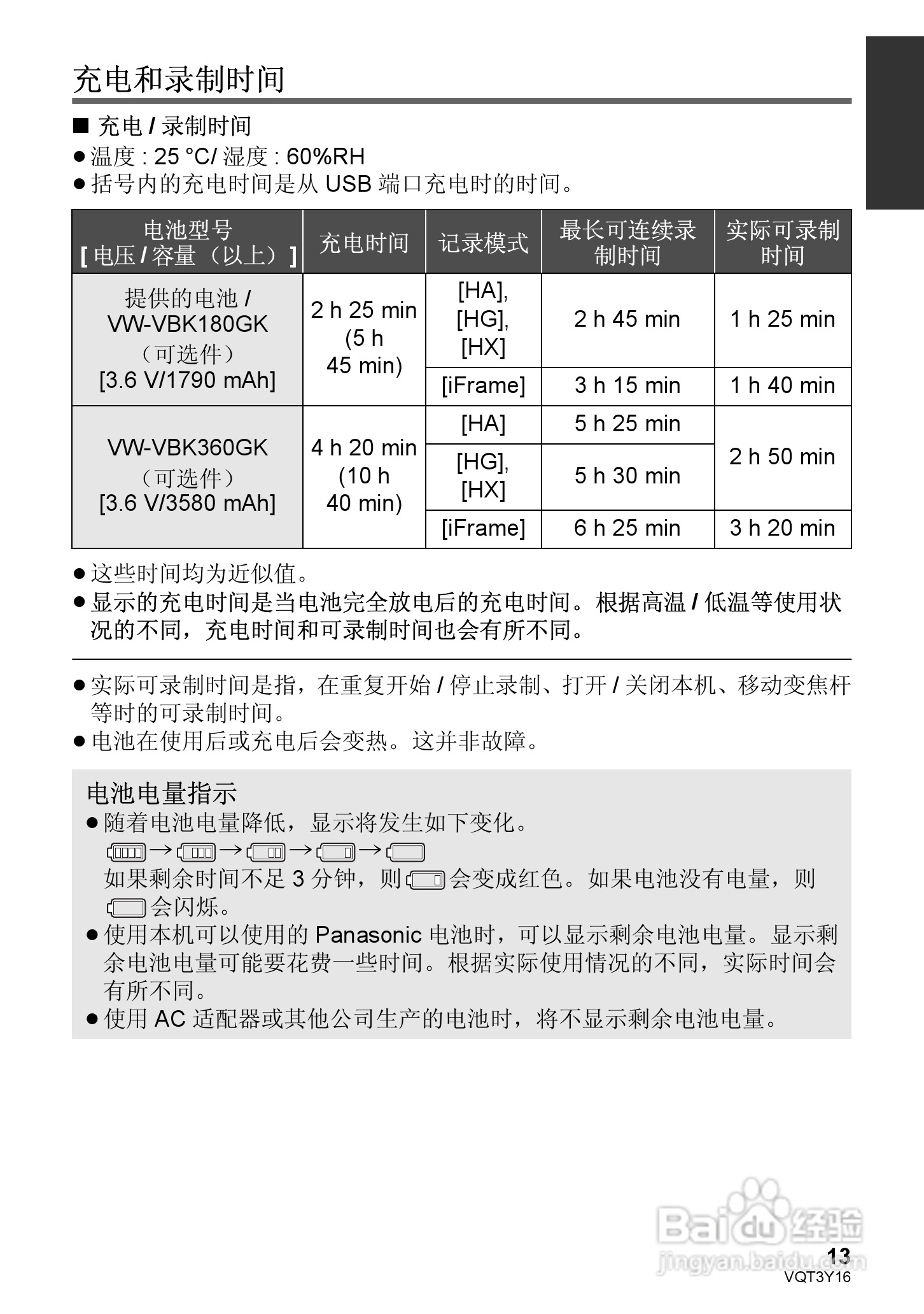 松下HC-V100MGK高清摄像机使用说明书:[2]