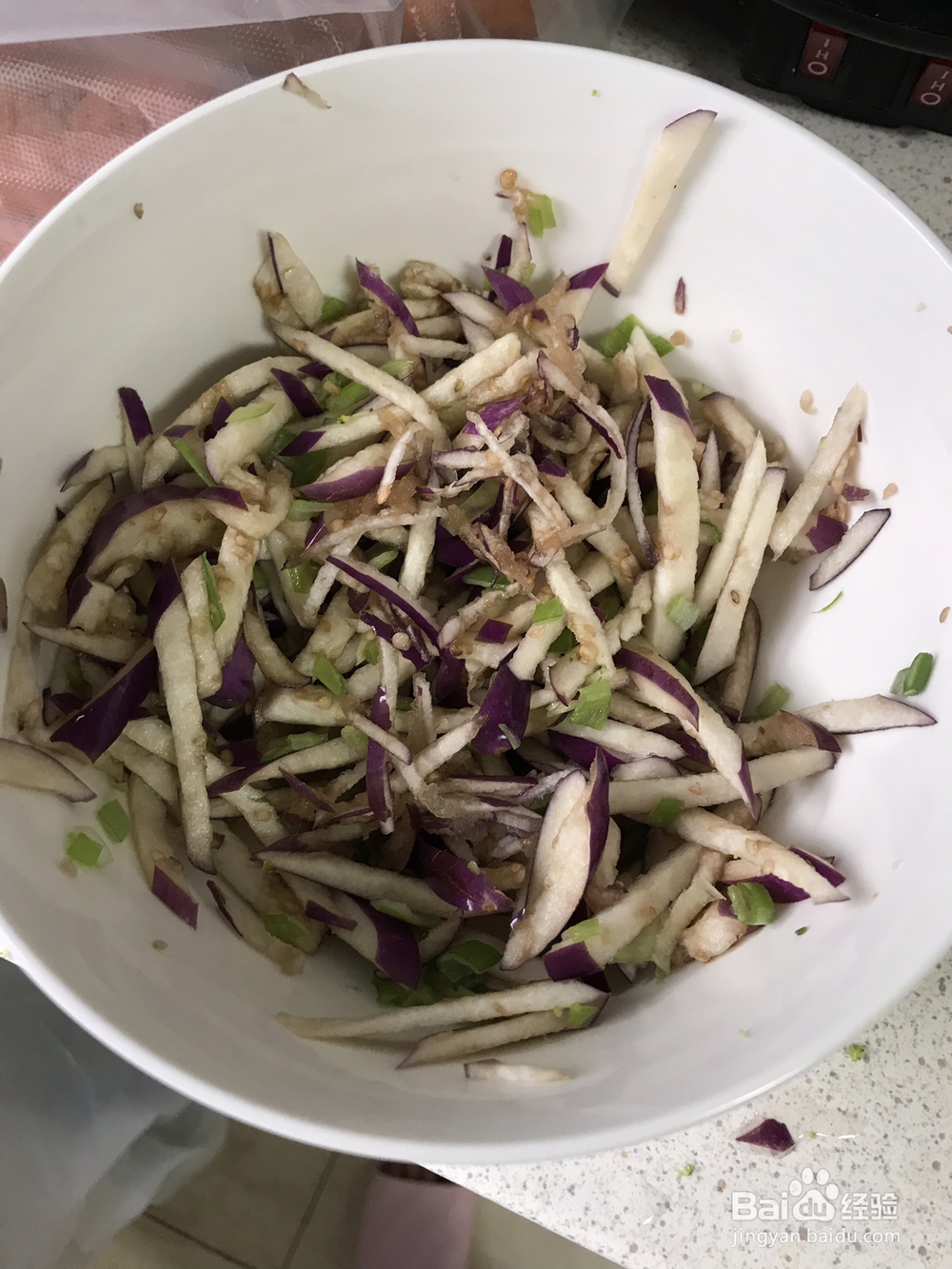 如何做茄子鸡蛋饼？