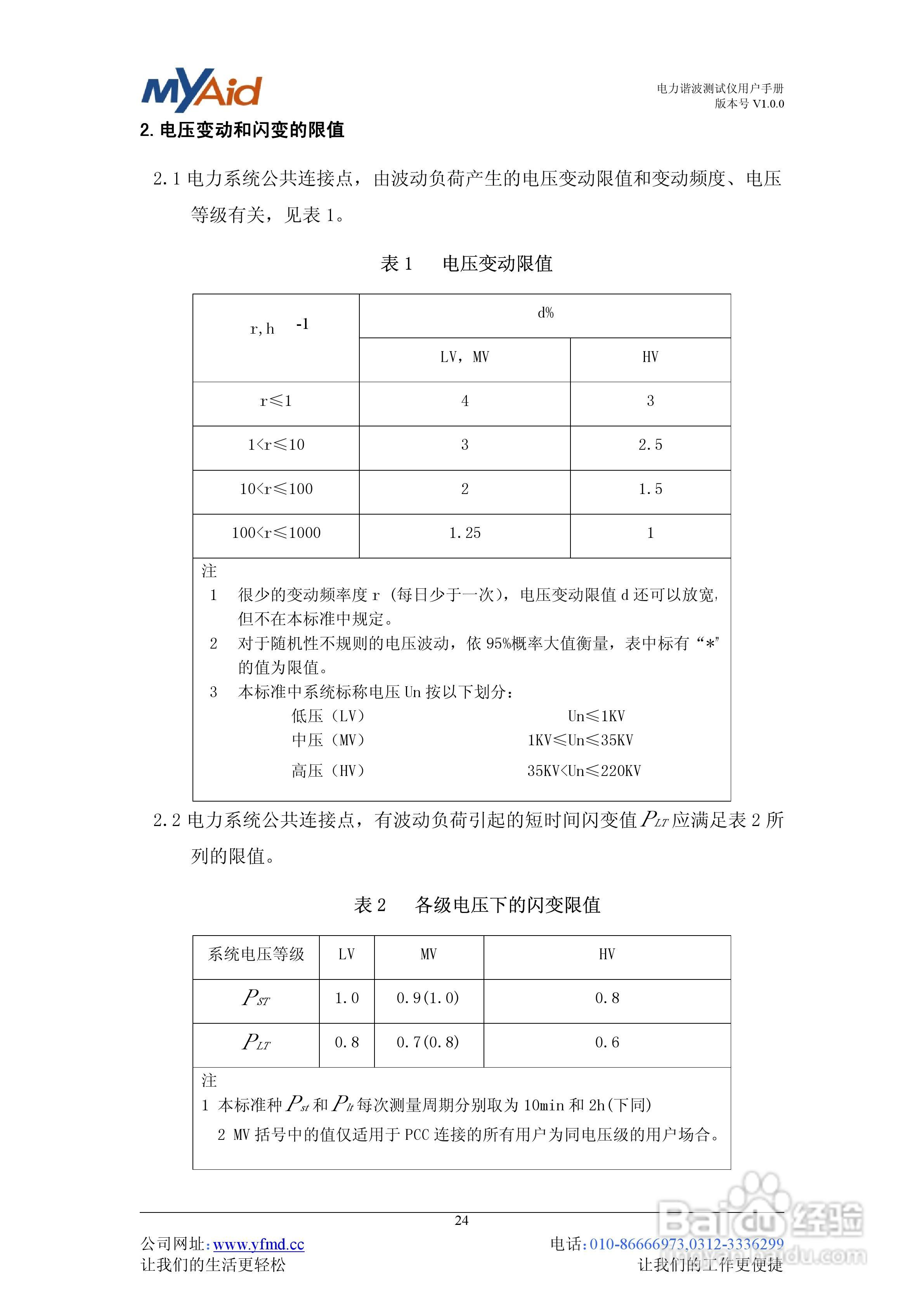 YFMD-200型电力谐波测试仪用户手册V1.0.0:[3]