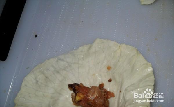 跟我学做好吃的高丽菜包肉