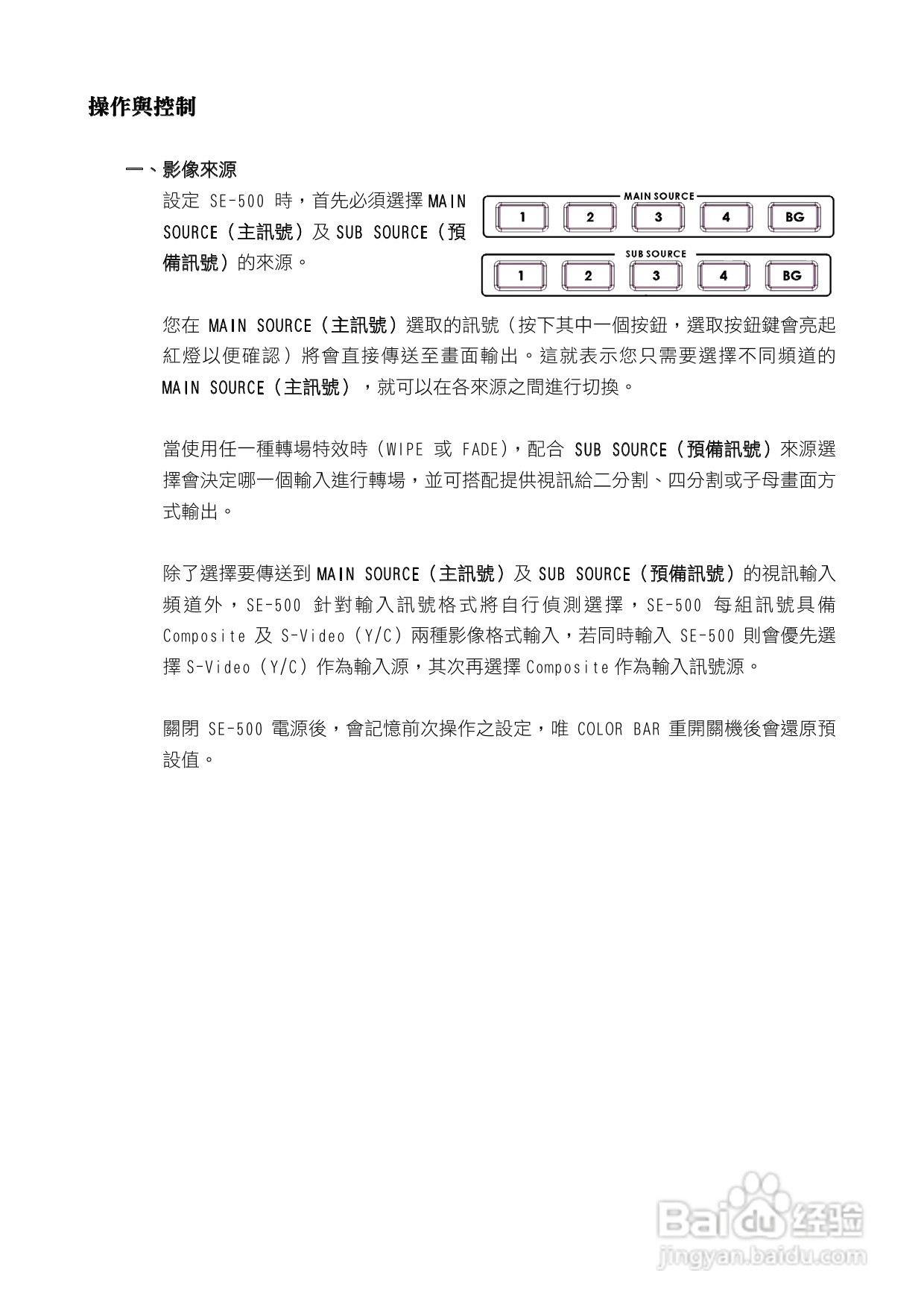datavideo HS-500可携式导播台操作手册:[2]