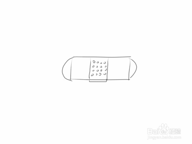 手绘涂鸦系列之怎样画创可贴