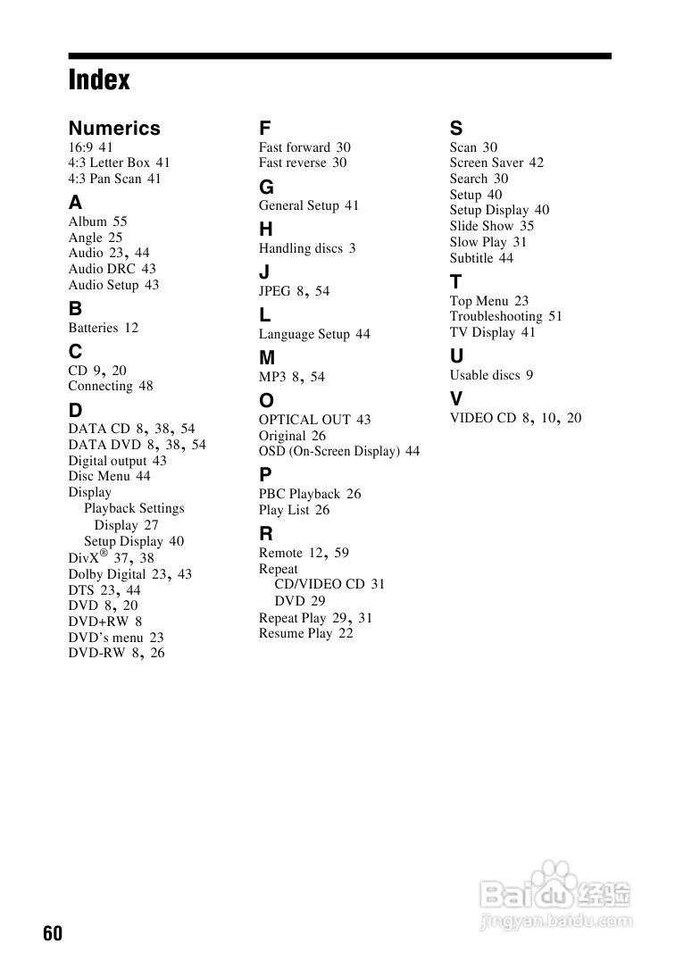 SONY DVP-FX720播放器说明书:[3]