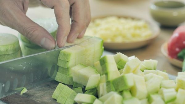 西葫芦奶酪炖饭