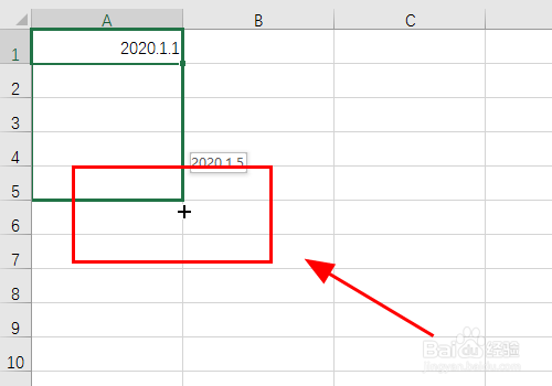 Excel中怎样快速的填充日期?