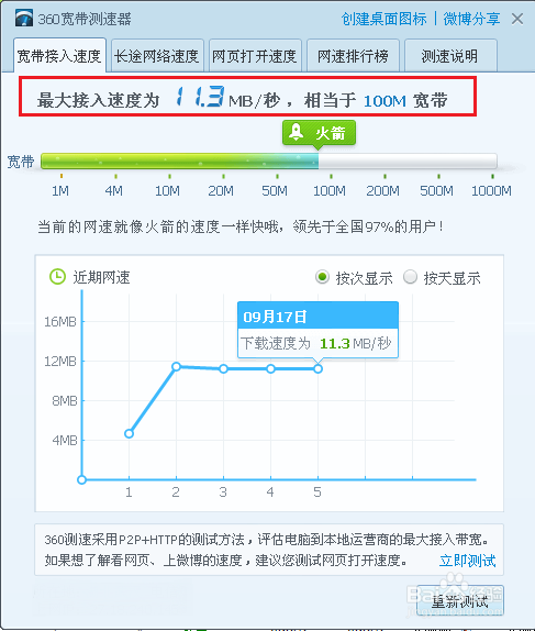 360安全卫士怎么测网速