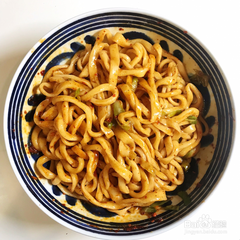细腻美味的油泼面