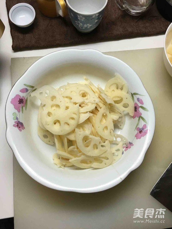 泡姜藕片的做法