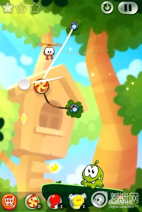 《割绳子2》1-11关三星图文攻略