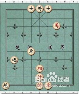 中国象棋杀法——钓鱼马
