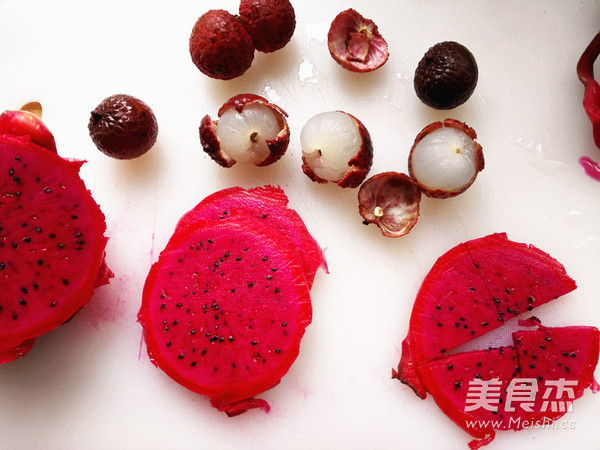 水果鸡尾酒的做法