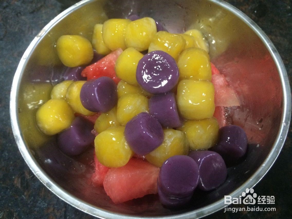 芋圆甜品的传统做法