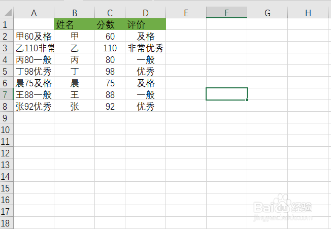 如何快速拆分Excel单元格中的数据