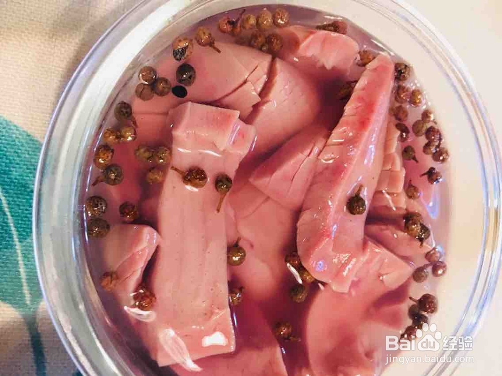 响油猪腰的做法