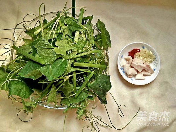 蒜蓉辣炒龙须菜