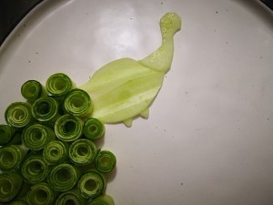 孔雀黄瓜卷的做法
