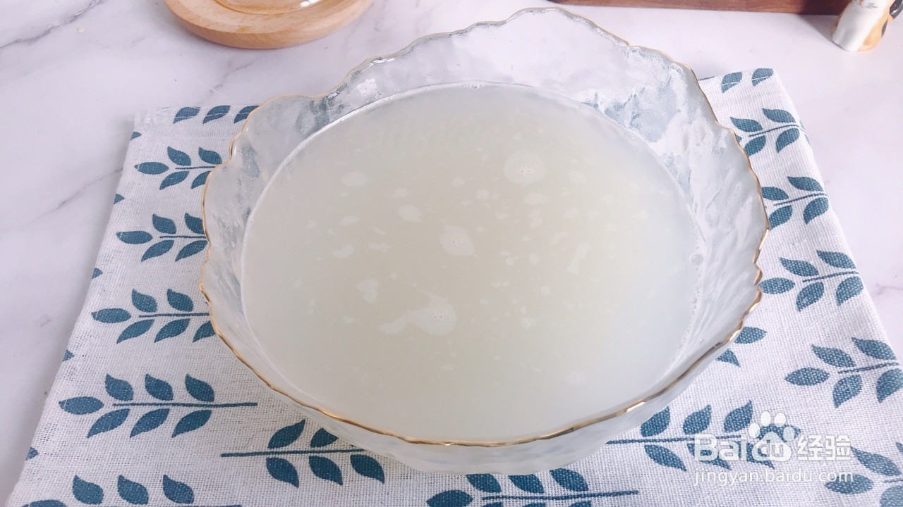 秋梨桂花冻怎么做