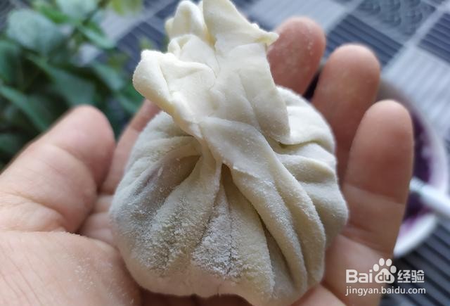 家庭自制紫薯饼