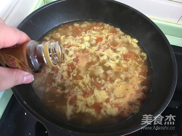 西红柿鸡蛋疙瘩汤