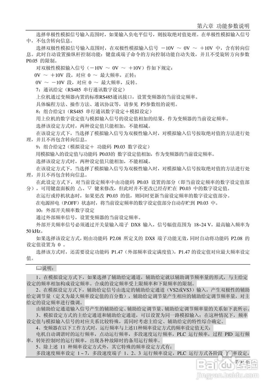 德力西CDI9800系列变频调速器说明书:[5]