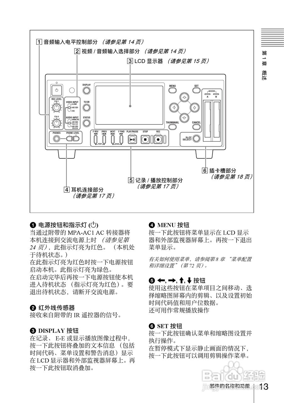 索尼PMW-EX30数码摄像机使用说明书:[2]