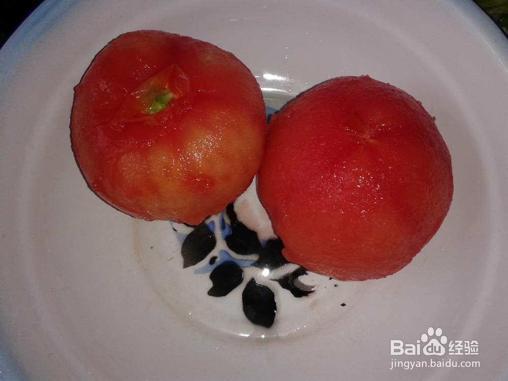 营养健康快手菜——番茄炒双花