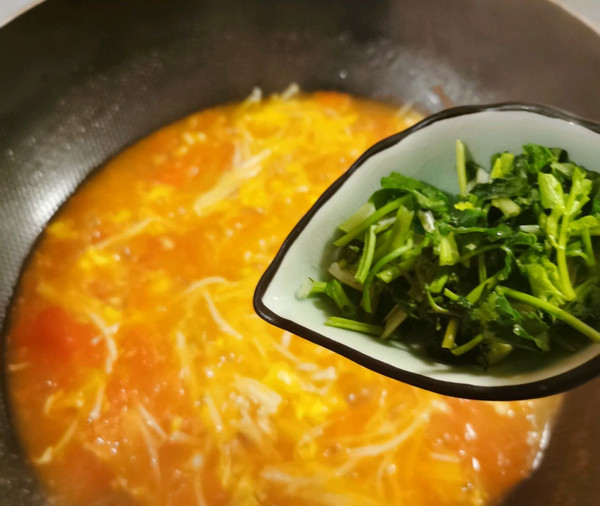 金针菇番茄浓汤