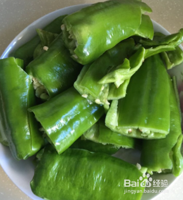 如何做肉酿虎皮青椒
