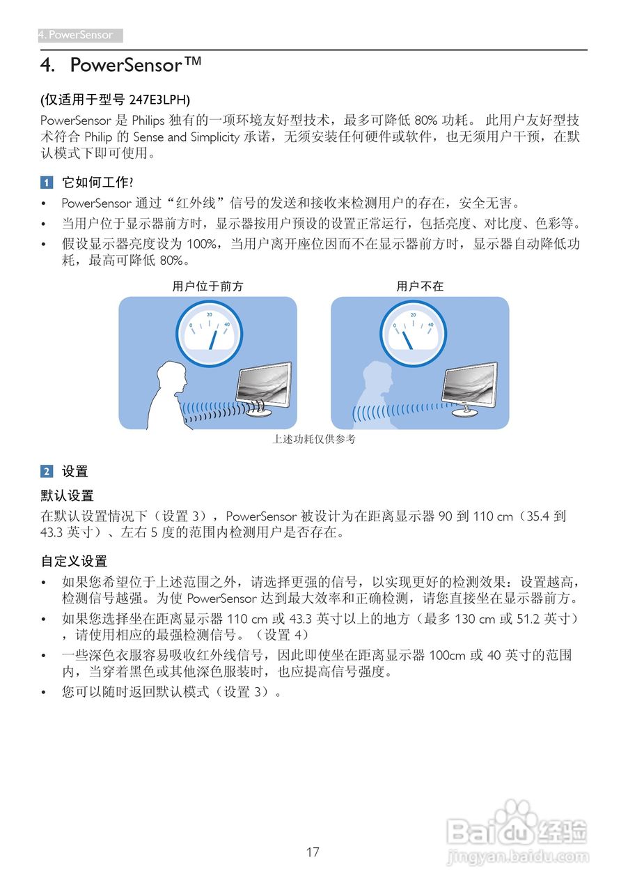 飞利浦247E3LPHSU2/93液晶显示器使用说明书:[2]