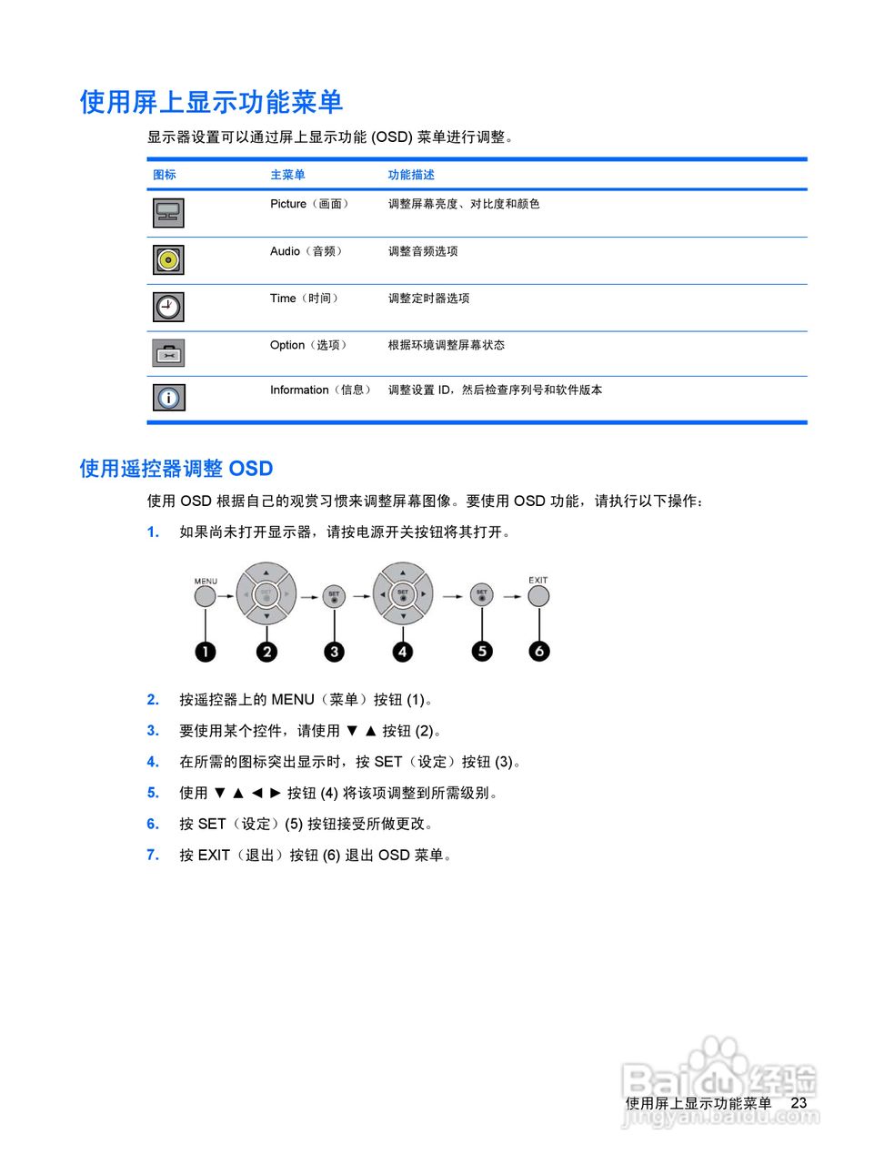 惠普LD4700液晶显示器使用说明书:[4]