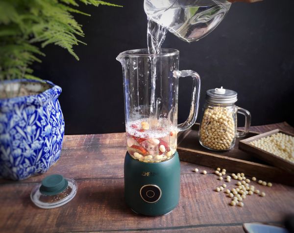 花生枸杞红枣豆浆