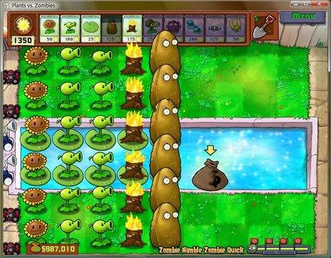 植物大战僵尸迷你游戏 僵尸快跑 攻略 百度经验