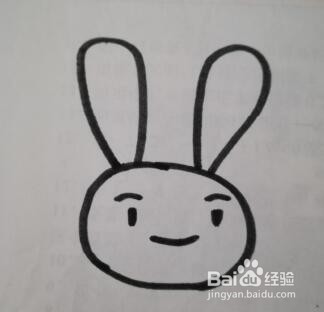 动物简笔画 兔子的画法