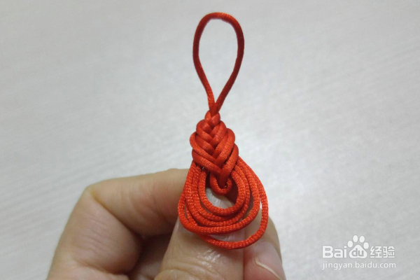 中国结之琵琶结的编织图解
